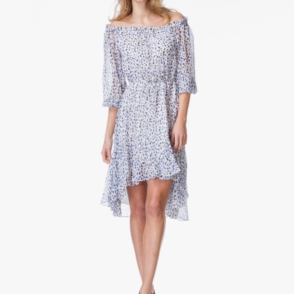 Diane von Furstenberg Camila Printed Silk Dress